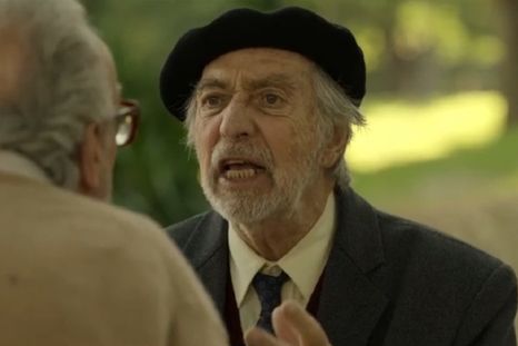 Luis Brandoni en Parque Lezama. Luis Brandoni en Parque Lezama.