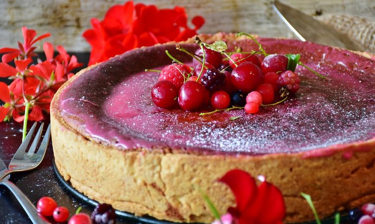 El cheesecake es una verdadera delicia, y fácil de hacer. Foto: Pixabay