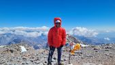 José Luis Medina llegó a la cima del Aconcagua en 12 días. José Luis Medina llegó a la cima del Aconcagua en 12 días.