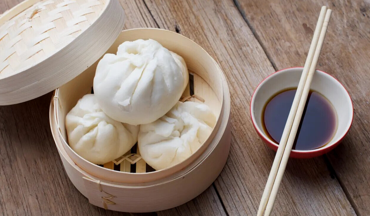 Admira estos deliciosos baozis rellenos ¡una verdadera exquisitez!