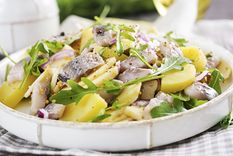rica y nutritiva: ensalada de atun y papa en solo ¡10 minutos!