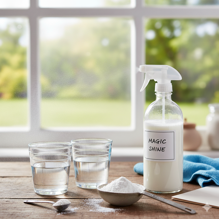 Limpieza infalible. Fuente: IA Gemini.