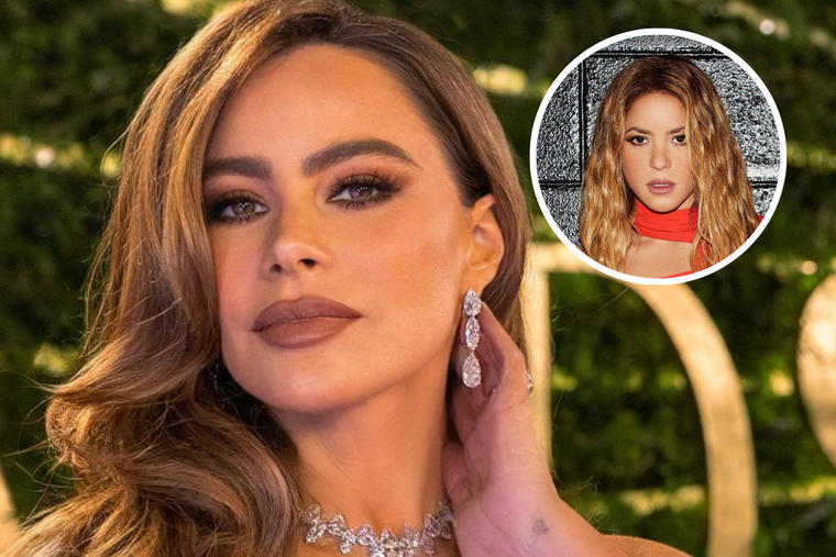 SOFÍA VERGARA, SHAKIRA Ambas artistas nacieron en Colombia Foto: INSTAGRAM