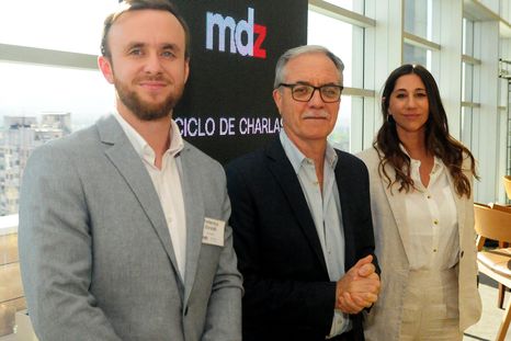 Federico Giroldi, Rubén Rabanal y Elena Alonso. Federico Giroldi, Rubén Rabanal y Elena Alonso.