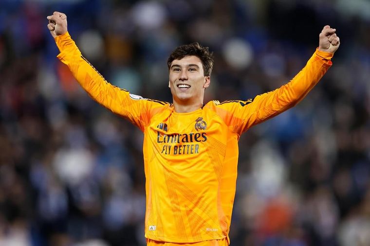 Autor de un gol agónico del Real Madrid para darle el pase a semis de la Copa del Rey. Autor de un gol agónico del Real Madrid para darle el pase a semis de la Copa del Rey.