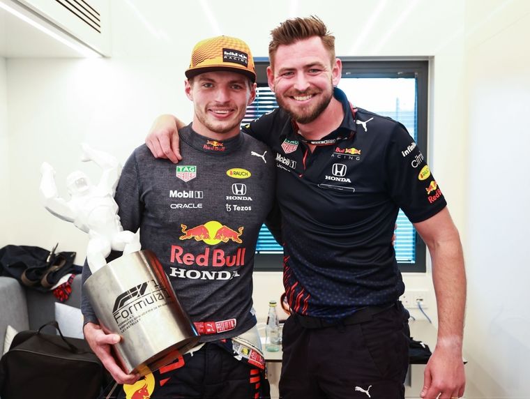 Bradley Scanes y Verstappen, un vínculo que dio frutos.