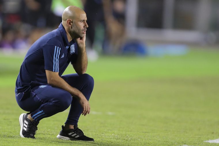 Mascherano se mostró muy ilusionado. Foto: EFE
