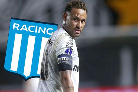 Neymar llamó a un jugador de Racing para llevarlo a Santos, pero eligió otro club de Sudamérica. Neymar llamó a un jugador de Racing para llevarlo a Santos, pero eligió otro club de Sudamérica.