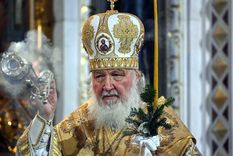 El patriarca Kiril dialoga con sus pares ucranianos. Foto: 20Minutos.