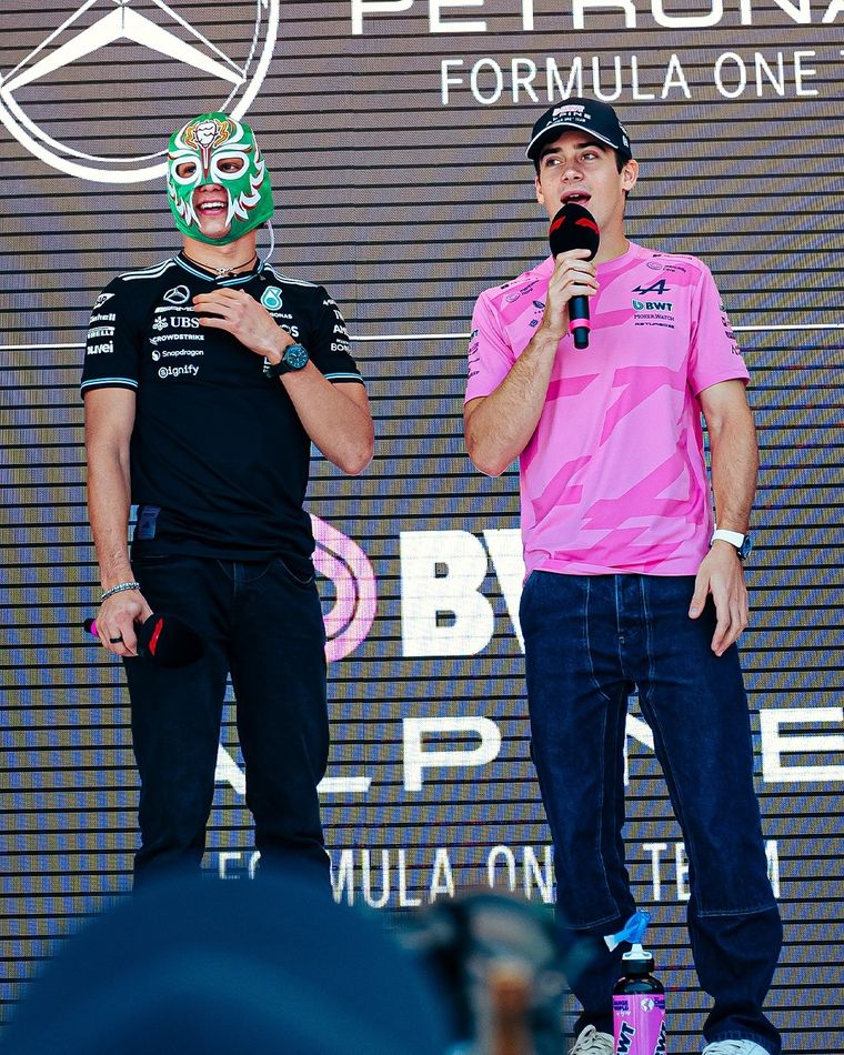 Mercedes publicó fotos de Franco Colapinto junto a Kimi Antonelli y generó furor en redes.   Mercedes publicó fotos de Franco Colapinto junto a Kimi Antonelli y generó furor en redes.