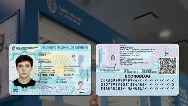 El diseño del nuevo DNI presenta novedades visuales.
