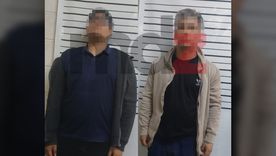 Los dos sospechosos detenidos tras la persecución en Las Heras. (Se pixelan los rostros porque pueden pasar a rueda de personas)