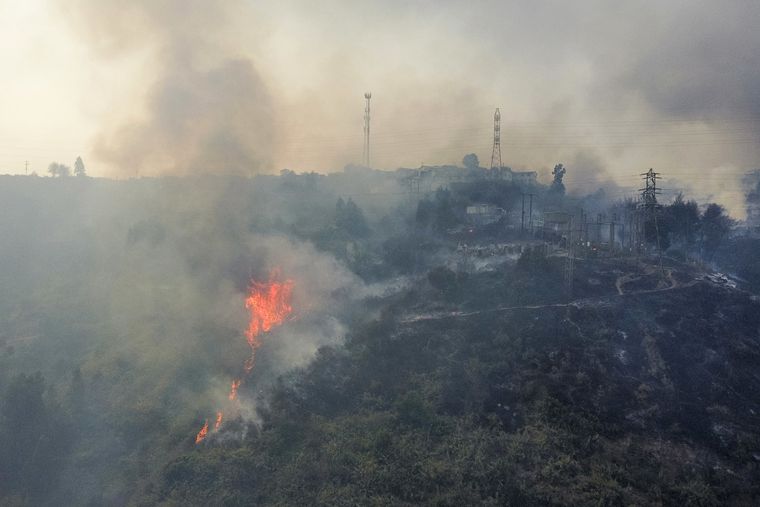 Los incendios en Chile han dejado 56 víctimas fatales Foto: EFE