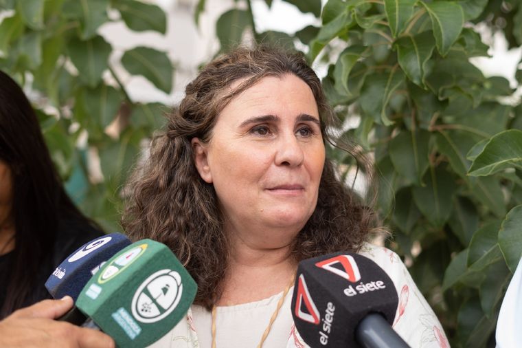 La ministra habló de los coseguros Foto: Gobierno de Mendoza