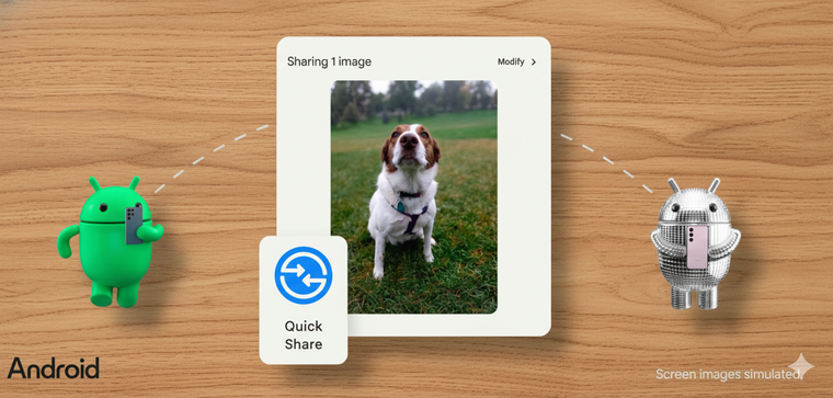 Nueva forma de compartir archivos entre dispositivos Apple y Android.