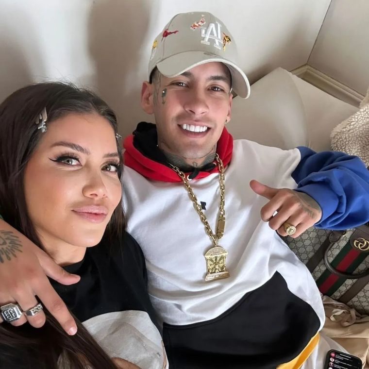 Wanda Nara y L-Gante oficializaron recientemente su romance Foto: Instagram @wanda_nara