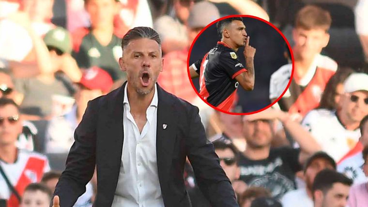 Demichelis y ¿otro conflicto en puerta en River?: Suárez realizó un sugestivo posteo Foto: Télam