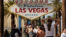 Las Vegas lleva registrando una caída del turismo mes tras mes. Las Vegas lleva registrando una caída del turismo mes tras mes.