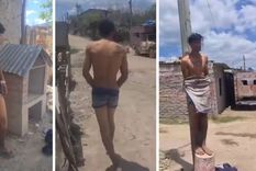 El hecho ocurrió en el barrio San Justo. Foto: X El hecho ocurrió en el barrio San Justo. Foto: X