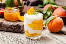 Gelatina de durazno Foto: Shutterstock