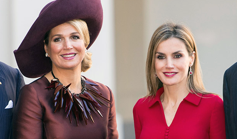 Reinas Máxima y Letizia Foto: Twitter @quien