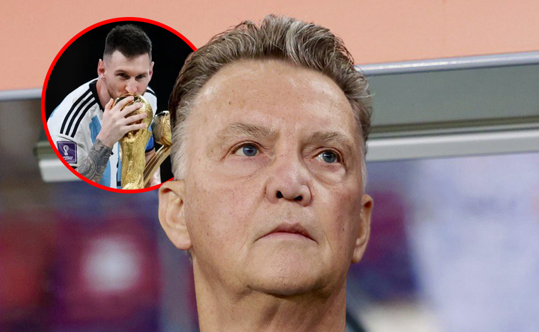 Louis Van Gaal habló de predeterminación en la obtención de la Copa. Foto: MDZ