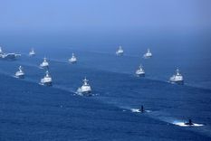 La Marina de China está en movimiento. Foto: The Providence Journal.