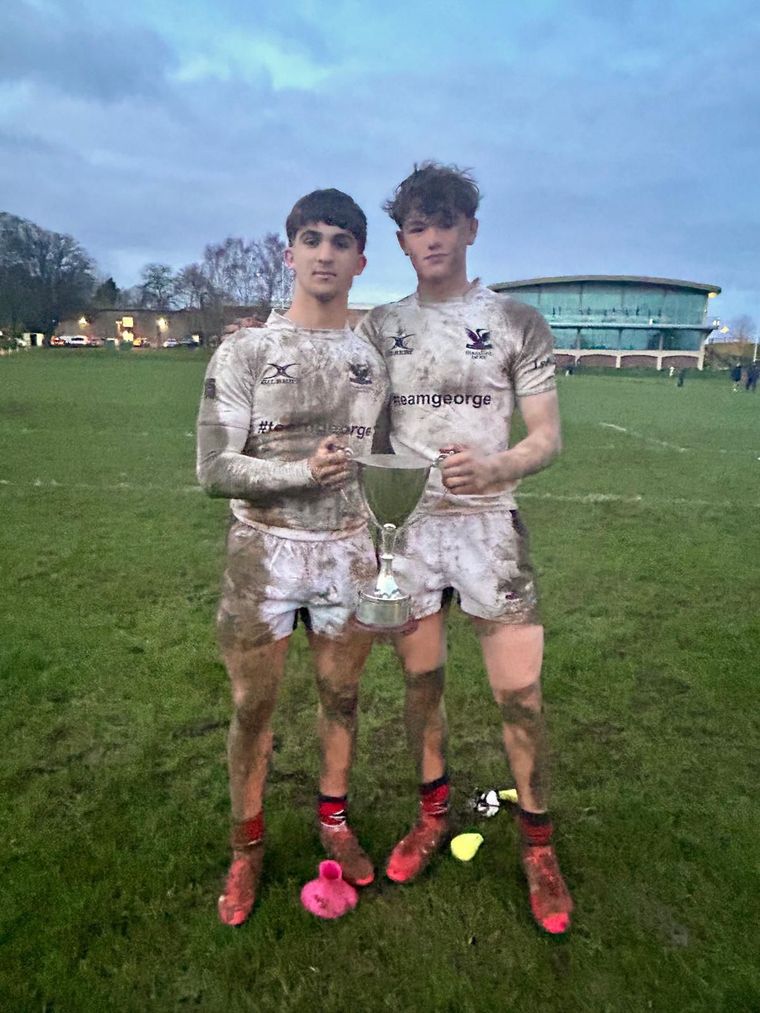 Gonza Cairo en acción, en Inglaterra. 