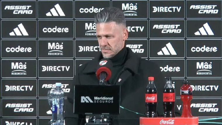 El DT analizó la actuación de su equipo en el Monumental. Foto: Captura