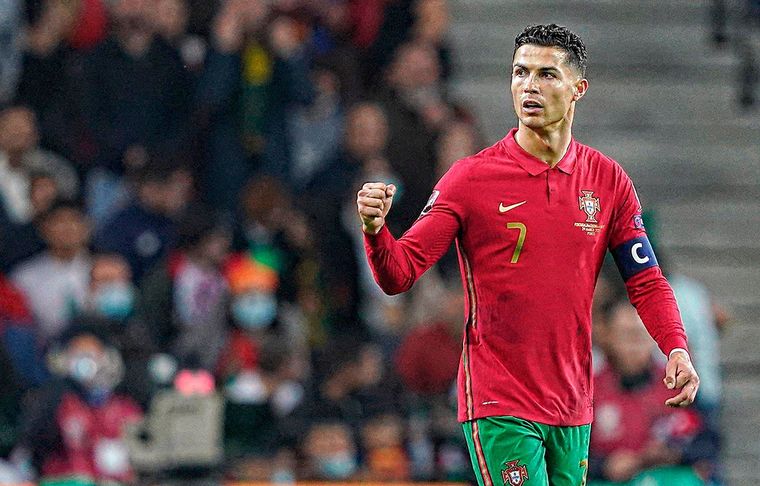 Cristiano Ronaldo El Bicho celebró su convocatoria con Portugal para el Mundial.