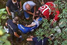 video: escalofriante accidente de la joven estrella del ciclismo mundial