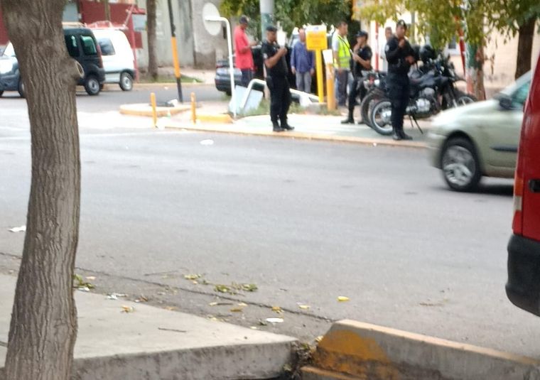 El accidente se registró en Guaymallén Foto: Oyente de MDZ Radio
