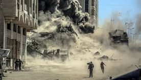Israel atacó la torre residencial de Gaza y la destruyó totalmente. Foto X, ZaerSalch  