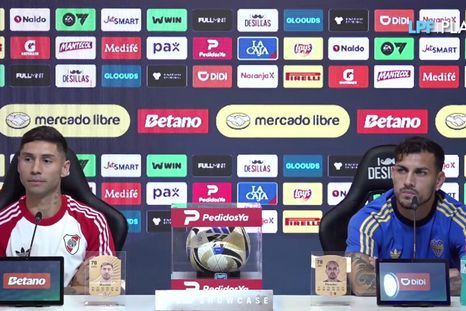 Montiel y Paredes palpitaron el Superclásico. Montiel y Paredes palpitaron el Superclásico.