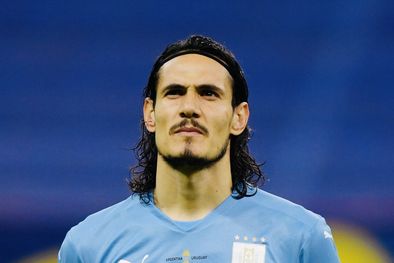 MDZol | Cavani es el tercer jugador con más presencias en la Selección uruguaya. Foto: @PasesUruguay
