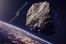 La misión Dart desvió la órbita de un asteroide. Foto: Shutterstock La misión Dart desvió la órbita de un asteroide. Foto: Shutterstock