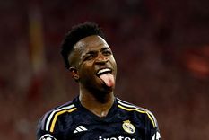 Vinicius Jr. puso en jaque su renovación con el Real Madrid. Foto: EFE