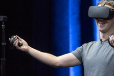 mark zuckerberg presento las nuevas gafas de realidad virtual jugando al esgrima con medallistas olimpicos