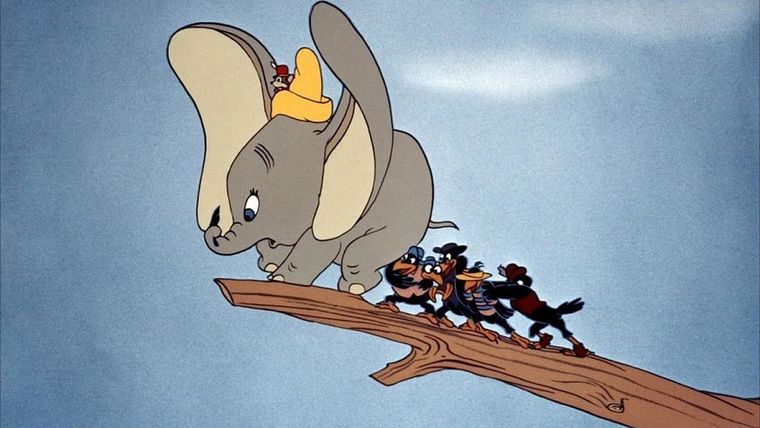 Dumbo, un clásico de Disney.