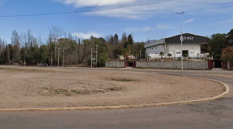 La clásica rotonda de Olimpo ya no existe más