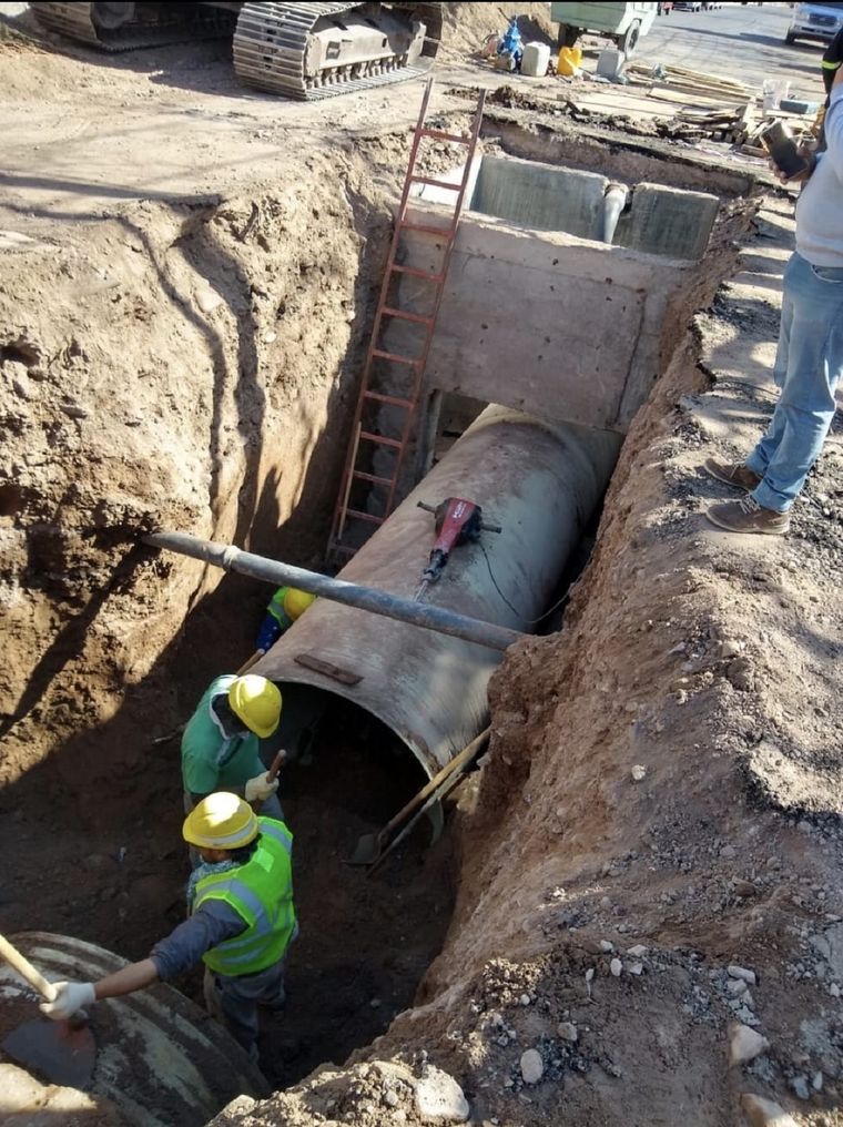 Desde Aguas Mendocinas informaron que habrá problemas con el servicio en Costa de Araujo - Lavalle. Foto: Prensa Aguas Mendocinas