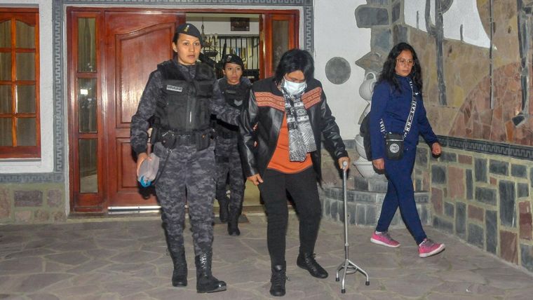 Milagro Sala fue trasladada al Hospital Italiano de La Plata Foto: Télam