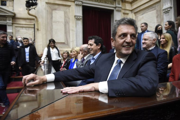 Massa El presupuesto ingresará este viernes al Congreso. Crédito: Télam Foto: Télam