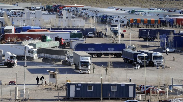 El tránsito será interrumpido en Uspallata. El tránsito será interrumpido en Uspallata. 