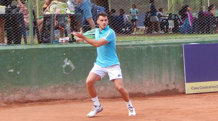 Bahamonde transita otra temporada en el Viejo continente Foto: Juan Borsani/MDZ