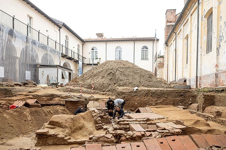 El descubrimiento ocurrió en Pavia, Italia. Foto: Università Cattolica del Sacro Cuore