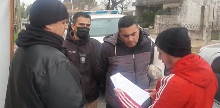El hombre fue detenido este lunes