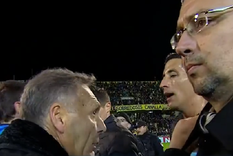 Russo explotó contra el árbitro tras el empate agónico de River ante Central Foto: ESPN