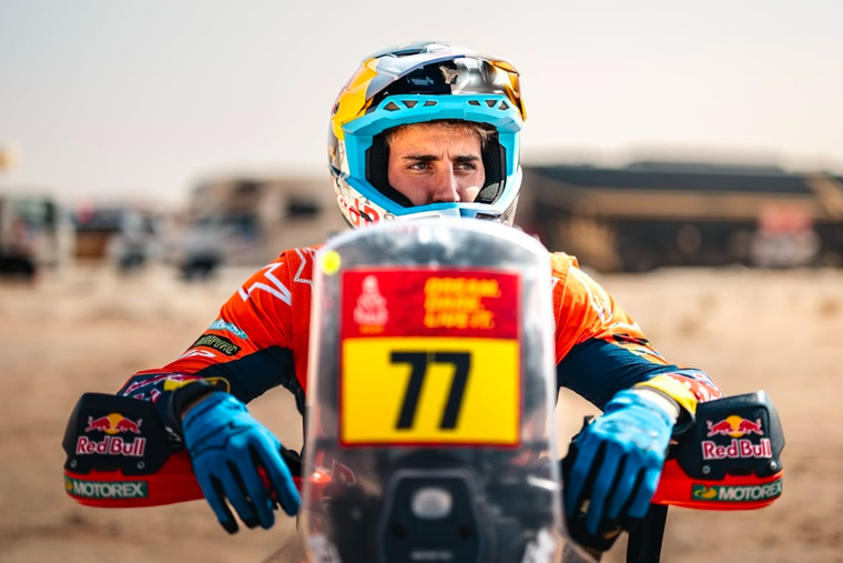 Luciano Benavides completó otra etapa fantástica y llega con chances al final. Foto: Instagram