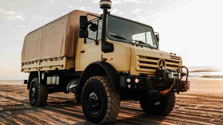 El Ejército Argentino incorporará 48 camiones UNIMOG U4000 Mercedes-Benz